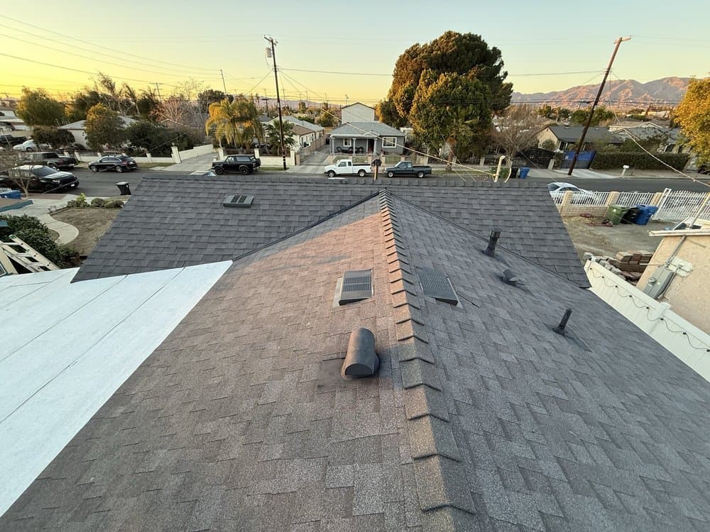 asphalt shingle roof for Eric S. in San Fernando Valley, CA