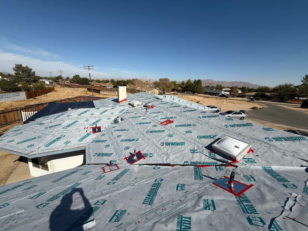 Titanium Underlayment Installation